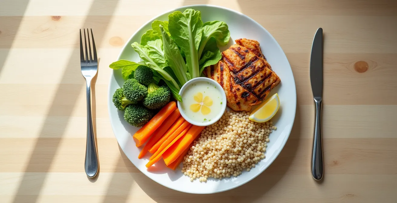 Composizione di un pasto equilibrato per mantenere l'energia pomeridiana